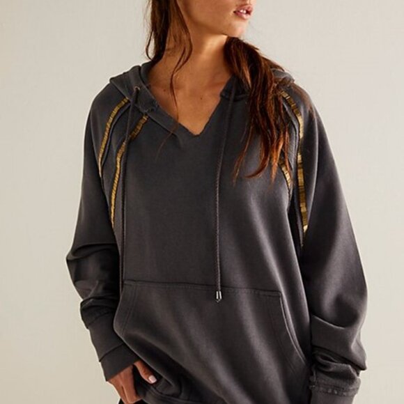 FREE PEOPLE We The Free In The Light Hoodie NWT - Picture 3 of 4